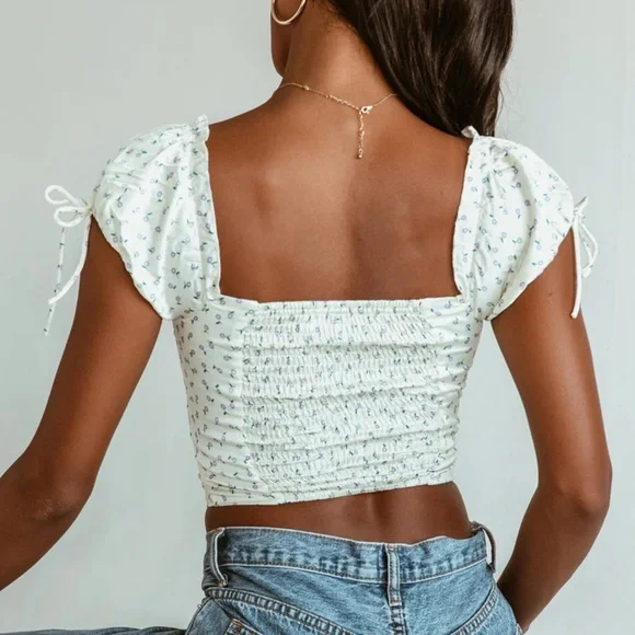 Princess Polly Floral Allyson Top - Picture 7 of 9